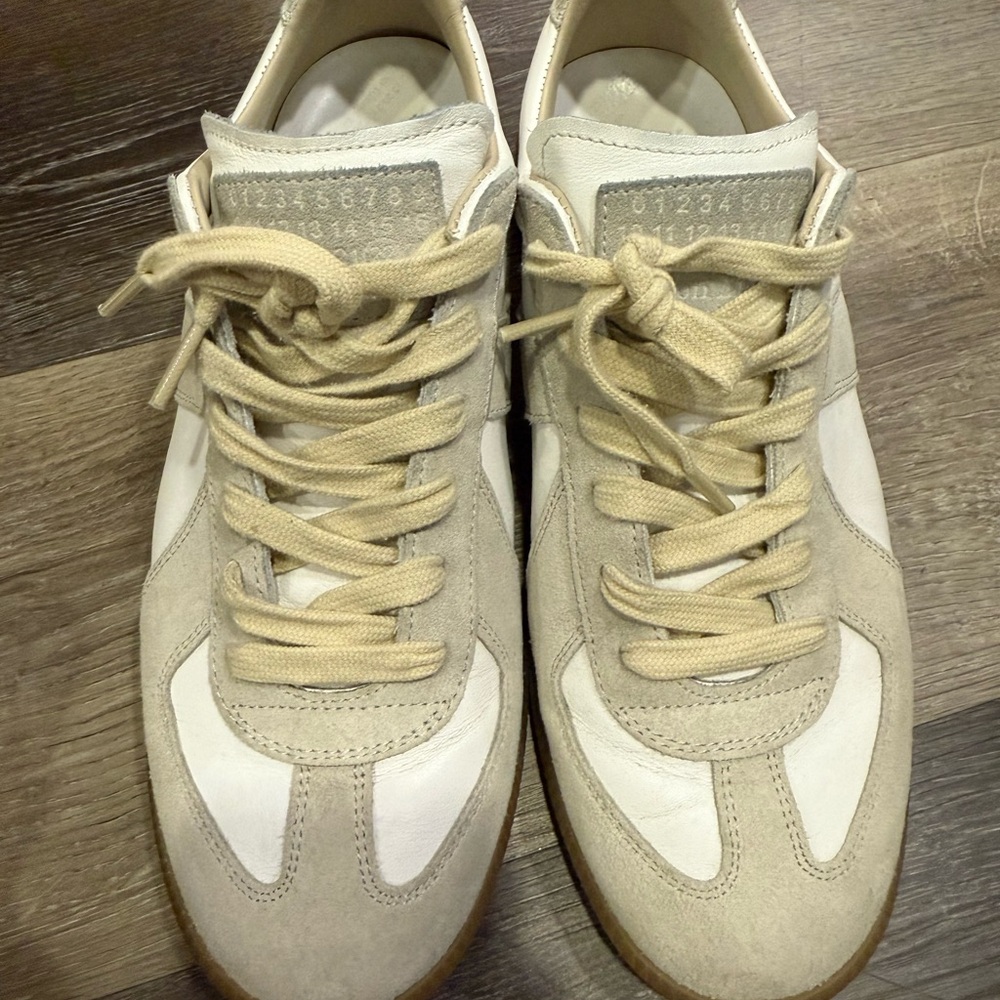 Maison Margiela GAT Replica Sneakers - Size 41.5 EU, Gently Worn